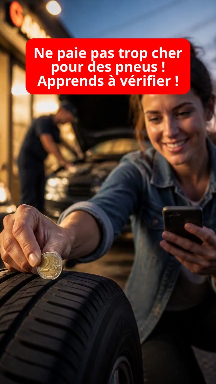 Ne paie pas trop cher pour des pneus ! Apprends à vérifier !