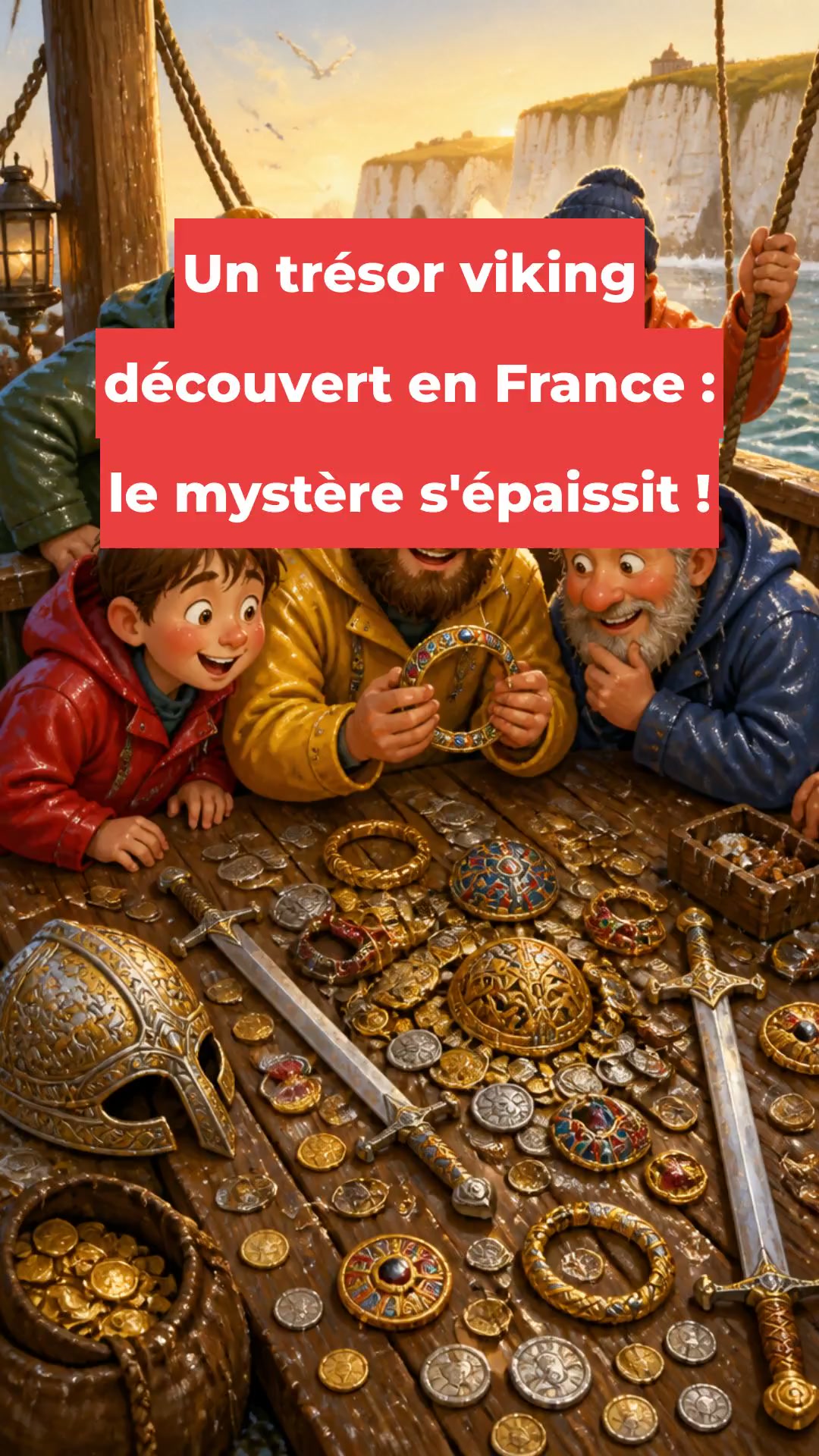 Un trésor viking découvert en France : le mystère s'épaissit !