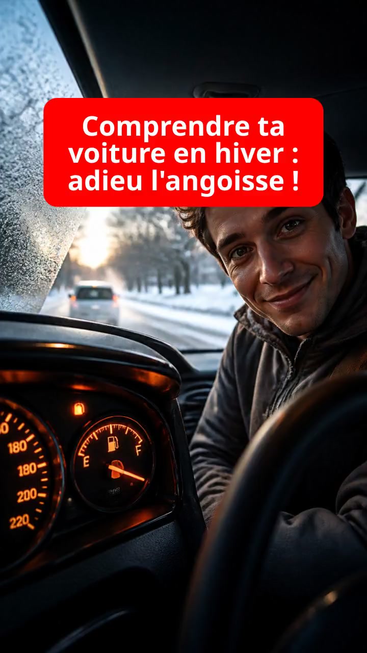 Comprendre ta voiture en hiver : adieu l'angoisse !