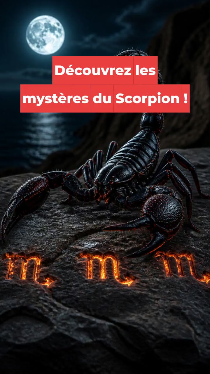 Découvrez les mystères du Scorpion !