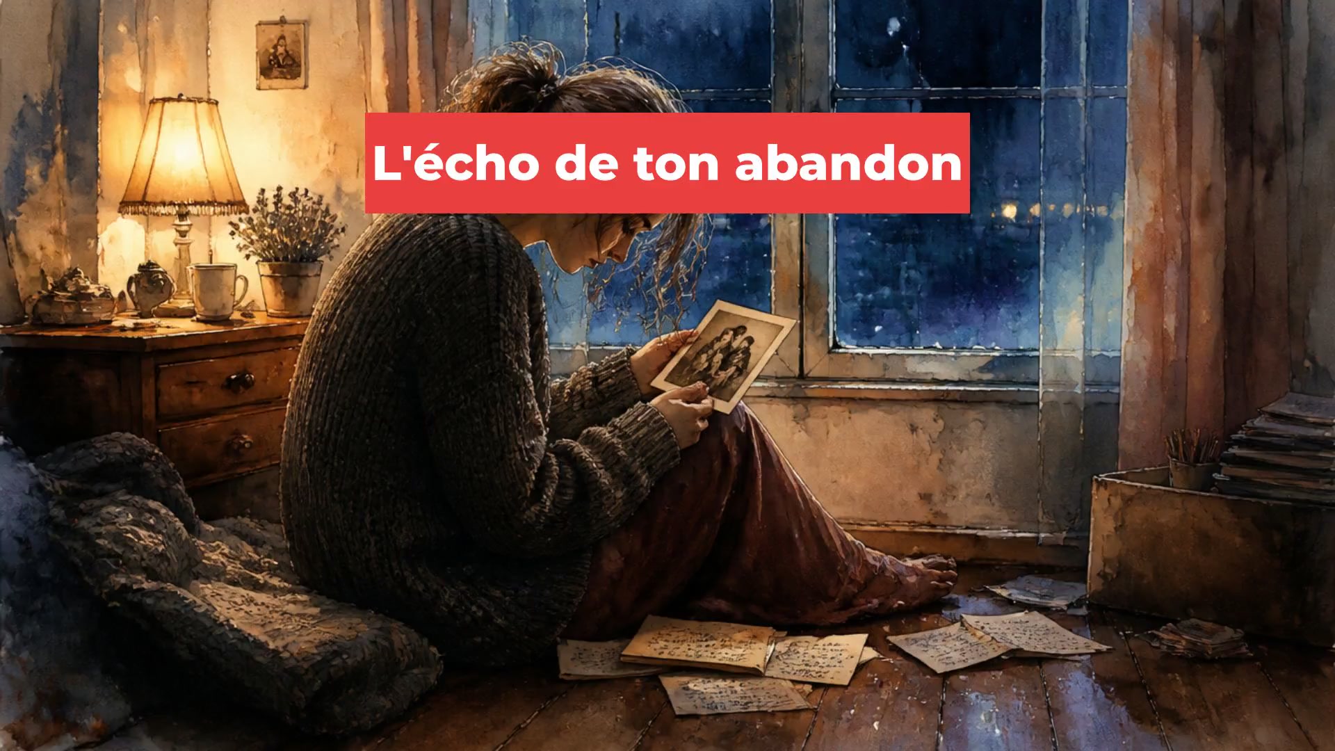 L'écho de ton abandon
