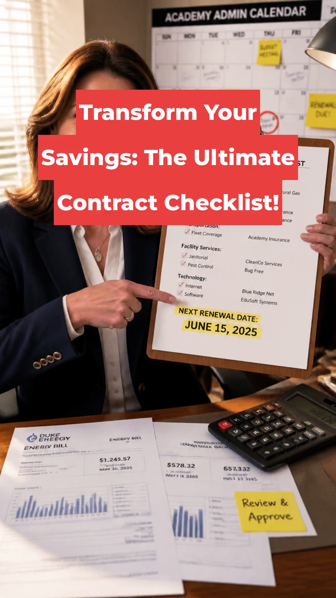 Transform Your Savings: The Ultimate Contract Checklist!