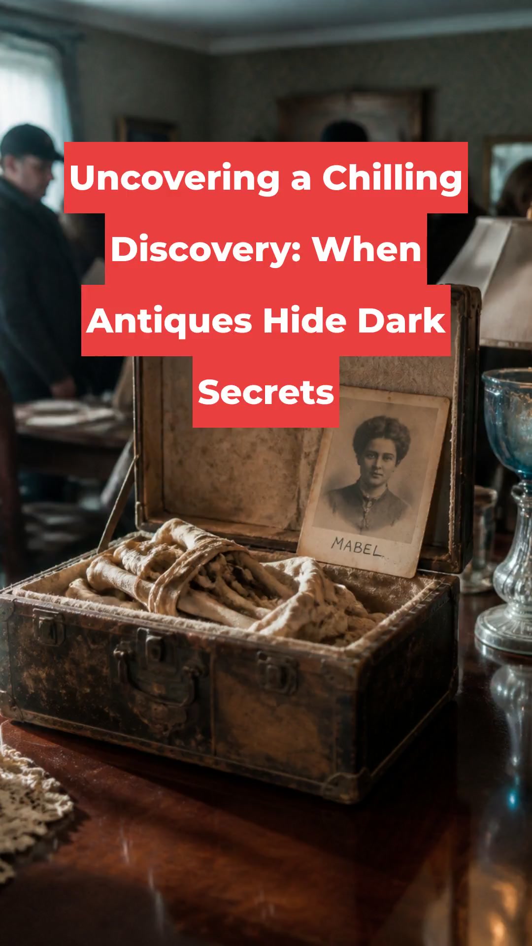 Uncovering a Chilling Discovery: When Antiques Hide Dark Secrets