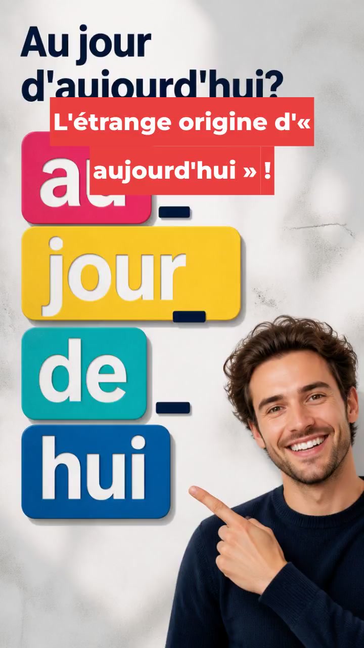 L'étrange origine d'« aujourd'hui » !