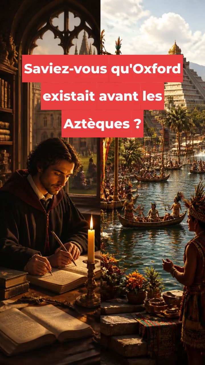 Saviez-vous qu'Oxford existait avant les Aztèques ?