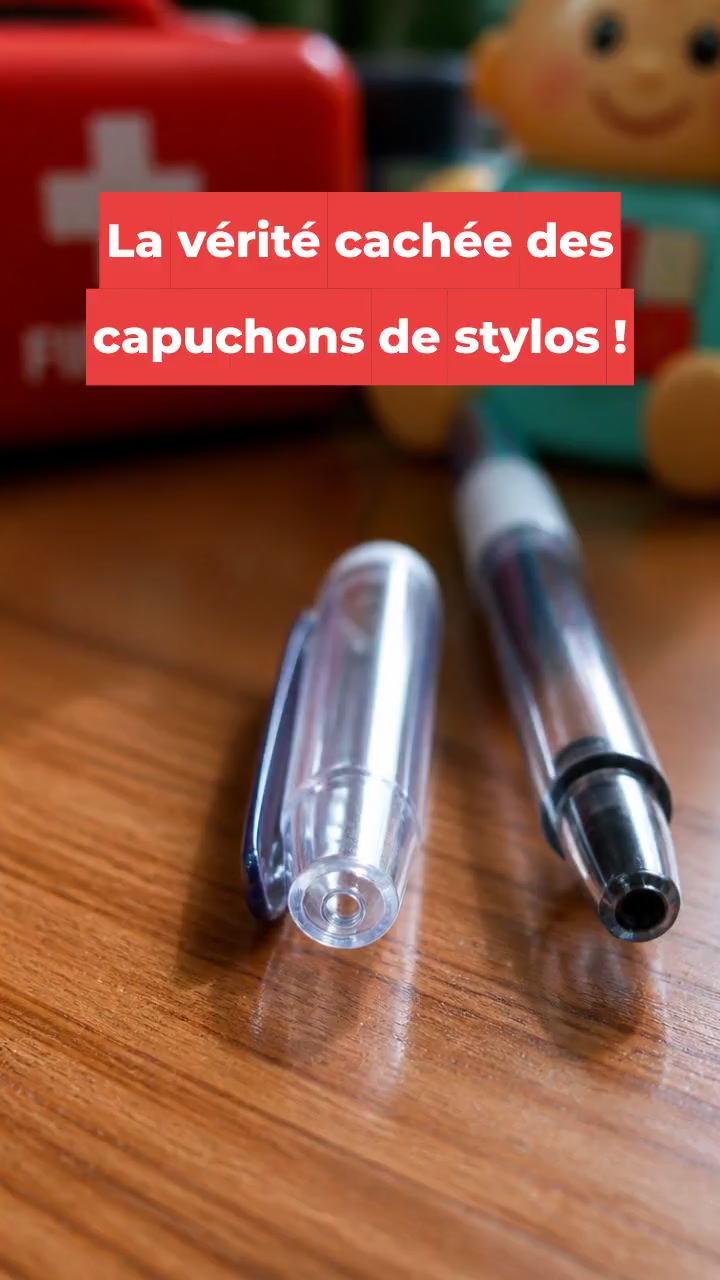 La vérité cachée des capuchons de stylos !