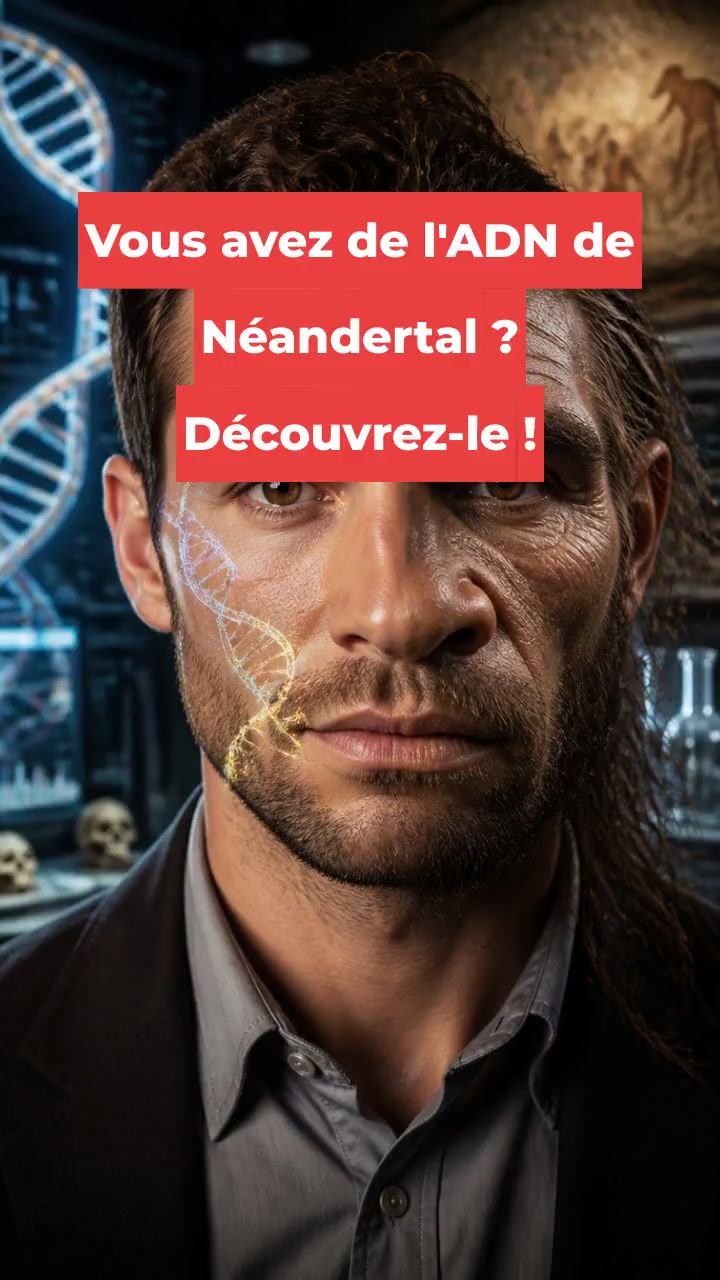Vous avez de l'ADN de Néandertal ? Découvrez-le !