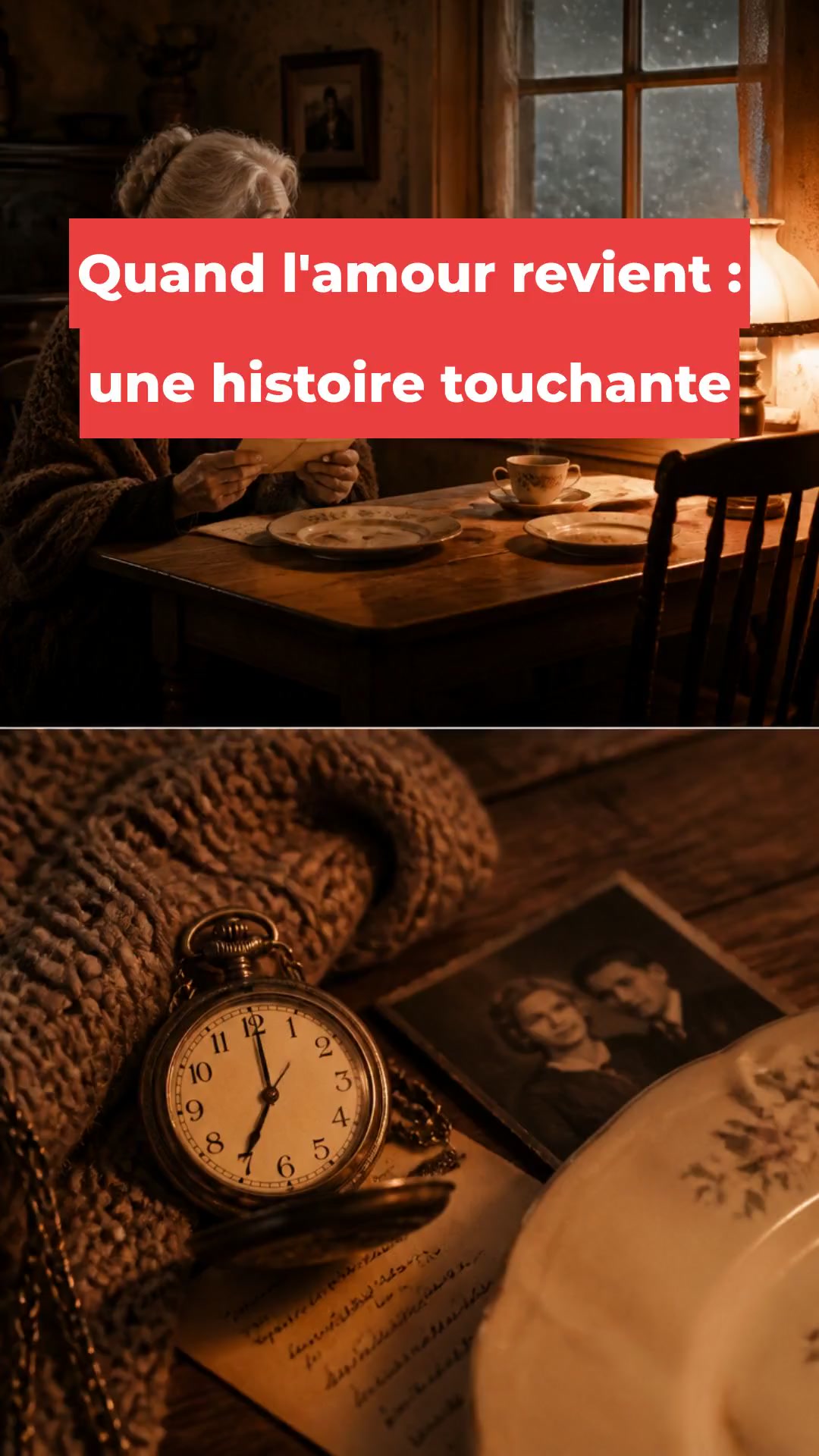 Quand l'amour revient : une histoire touchante