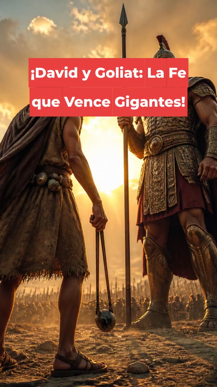 ¡David y Goliat: La Fe que Vence Gigantes!