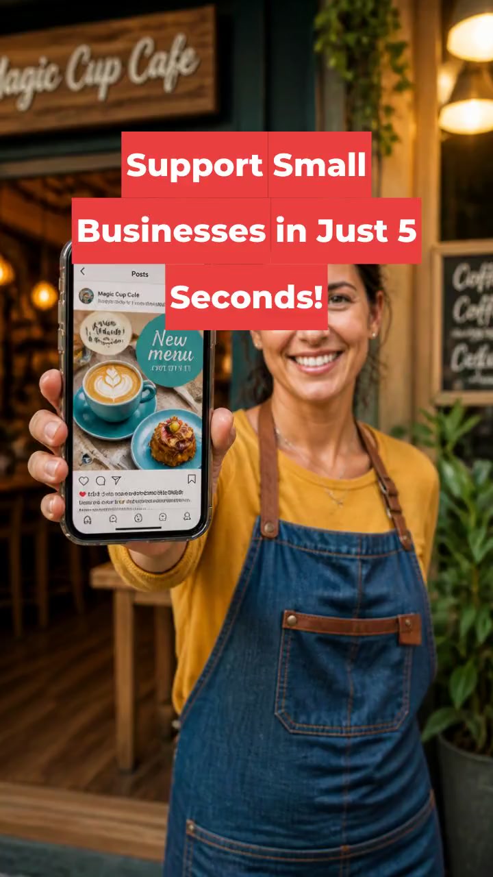 Support Small Businesses in Just 5 Seconds!
