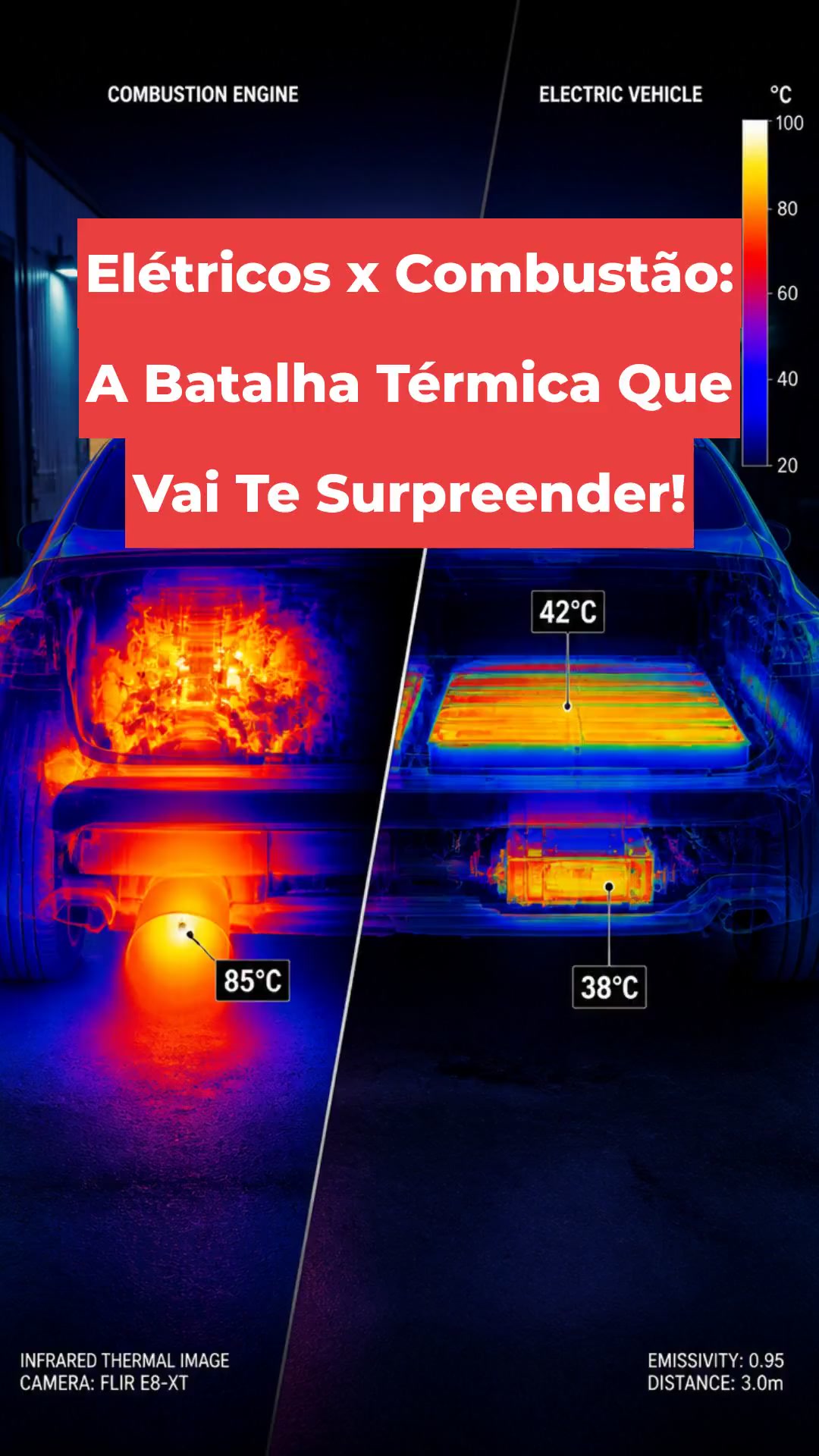 Elétricos x Combustão: A Batalha Térmica Que Vai Te Surpreender!