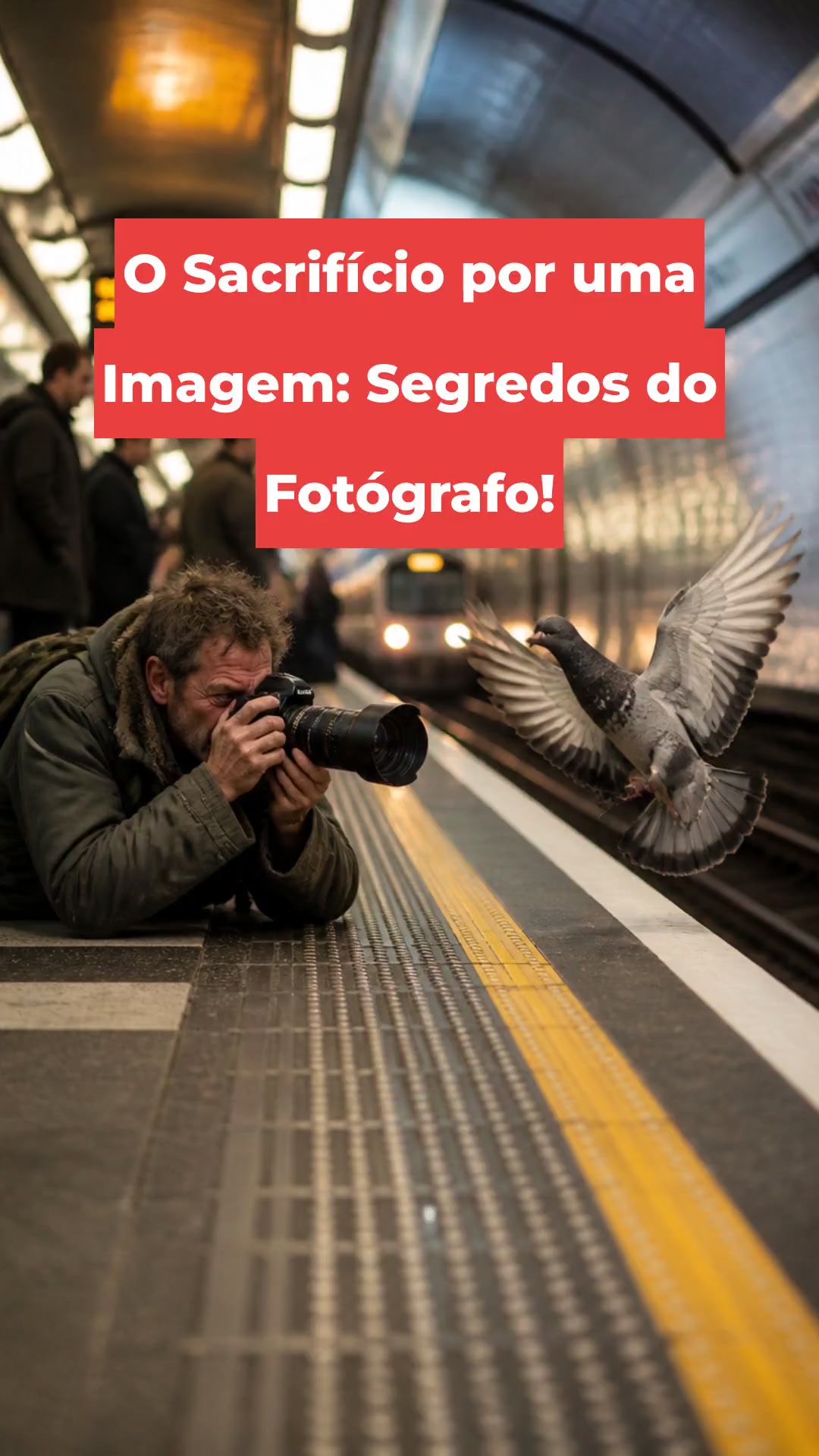 O Sacrifício por uma Imagem: Segredos do Fotógrafo!