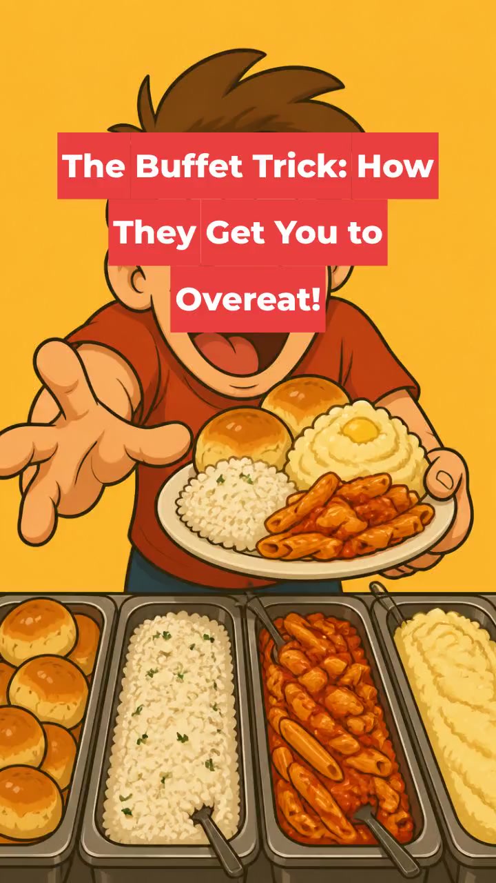 The Buffet Trick: How They Get You to Overeat!