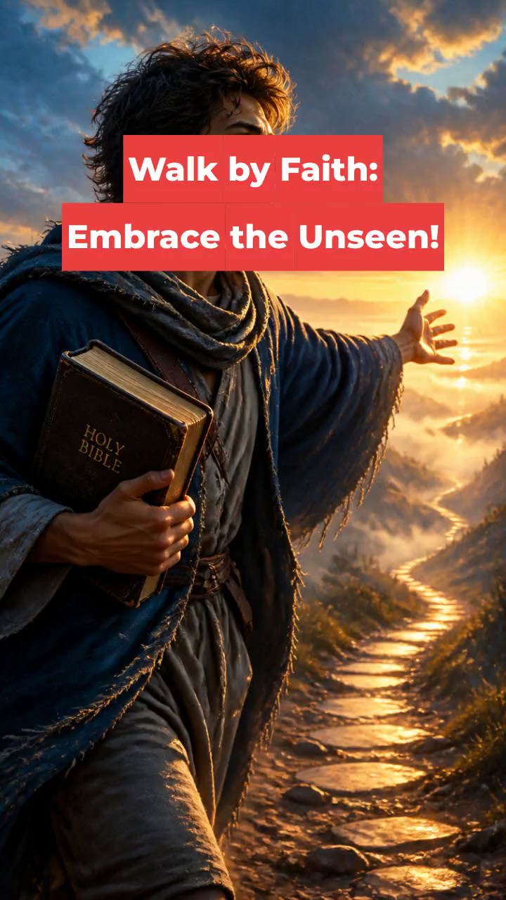 Walk by Faith: Embrace the Unseen!