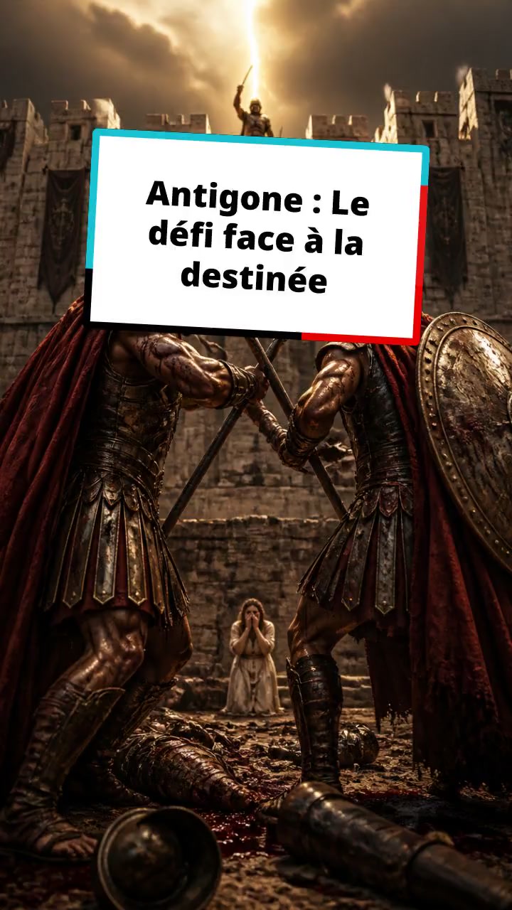 Antigone : Le défi ultime face à la destinée