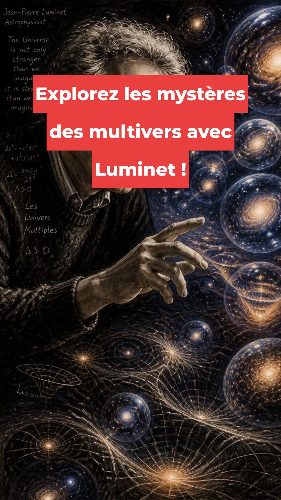 Explorez les mystères des multivers avec Luminet !