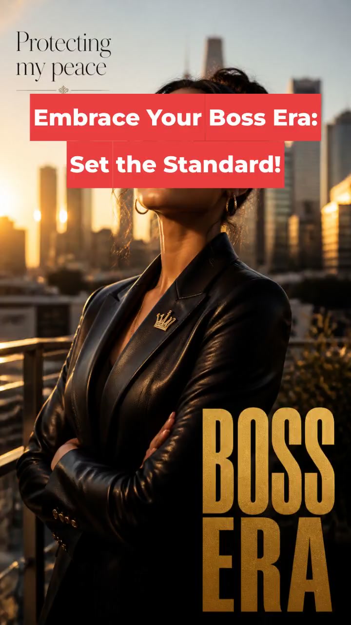 Embrace Your Boss Era: Set the Standard!