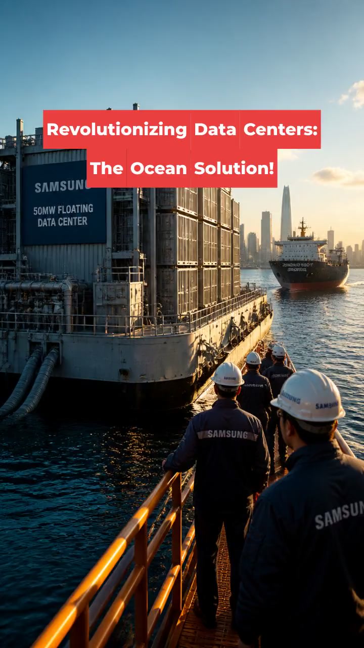 Revolutionizing Data Centers: The Ocean Solution!