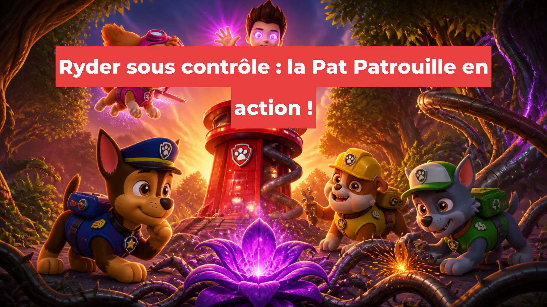 Ryder sous contrôle : la Pat Patrouille en action !