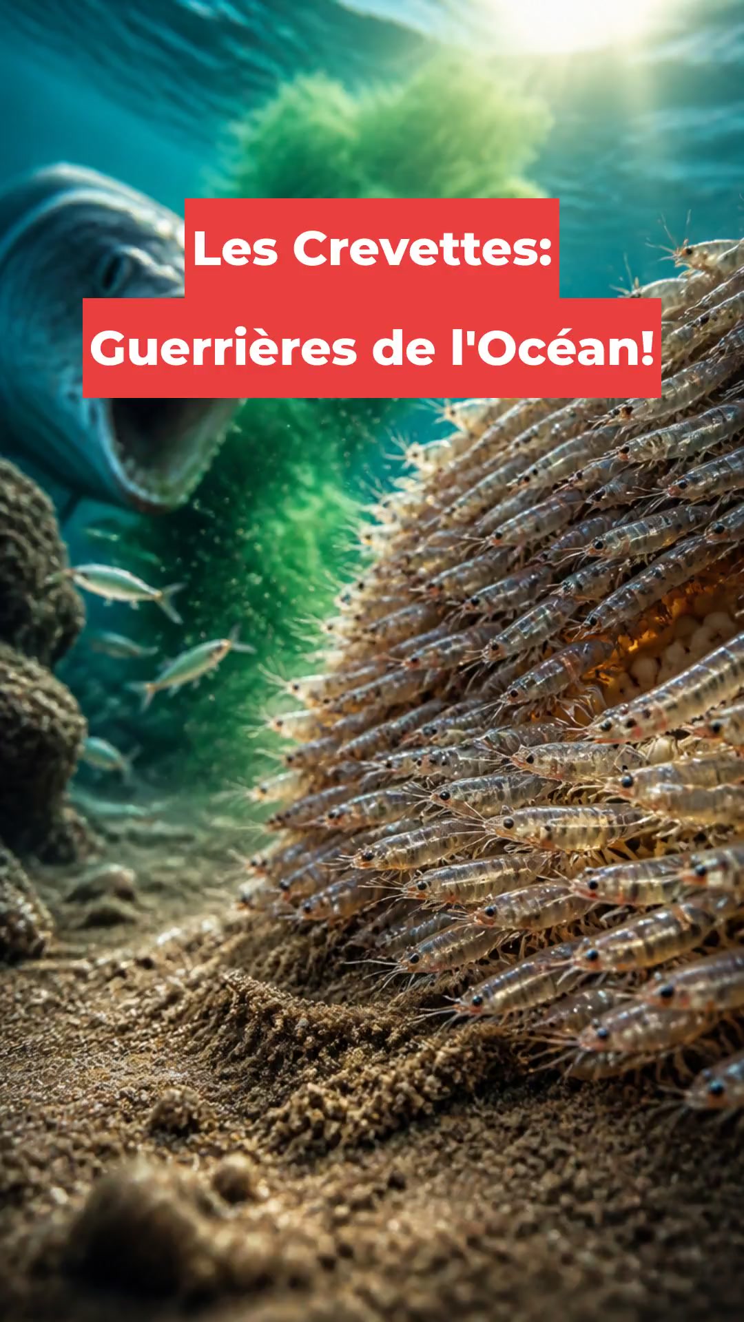 Les Crevettes: Guerrières de l'Océan!