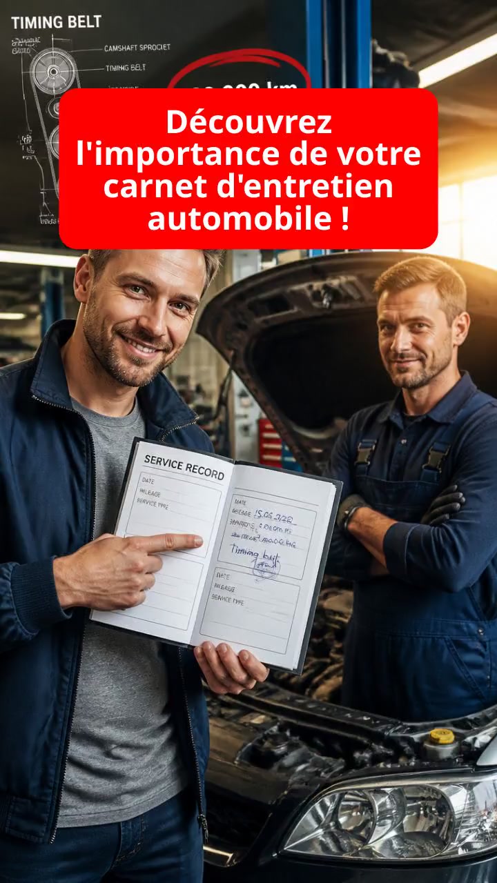 Découvrez l'importance de votre carnet d'entretien automobile !