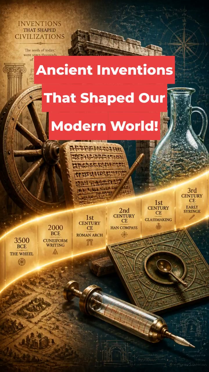 Ancient Inventions That Shaped Our Modern World!