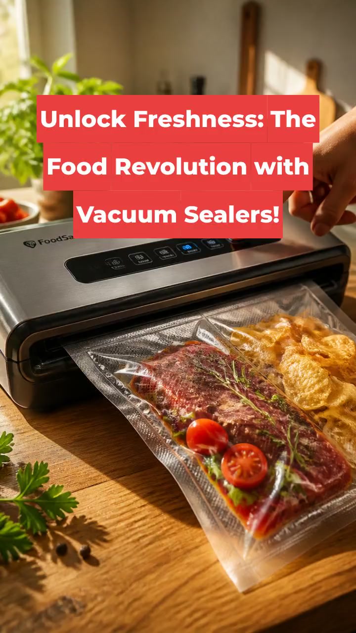 Unlock Freshness: The Food Revolution with Vacuum Sealers!