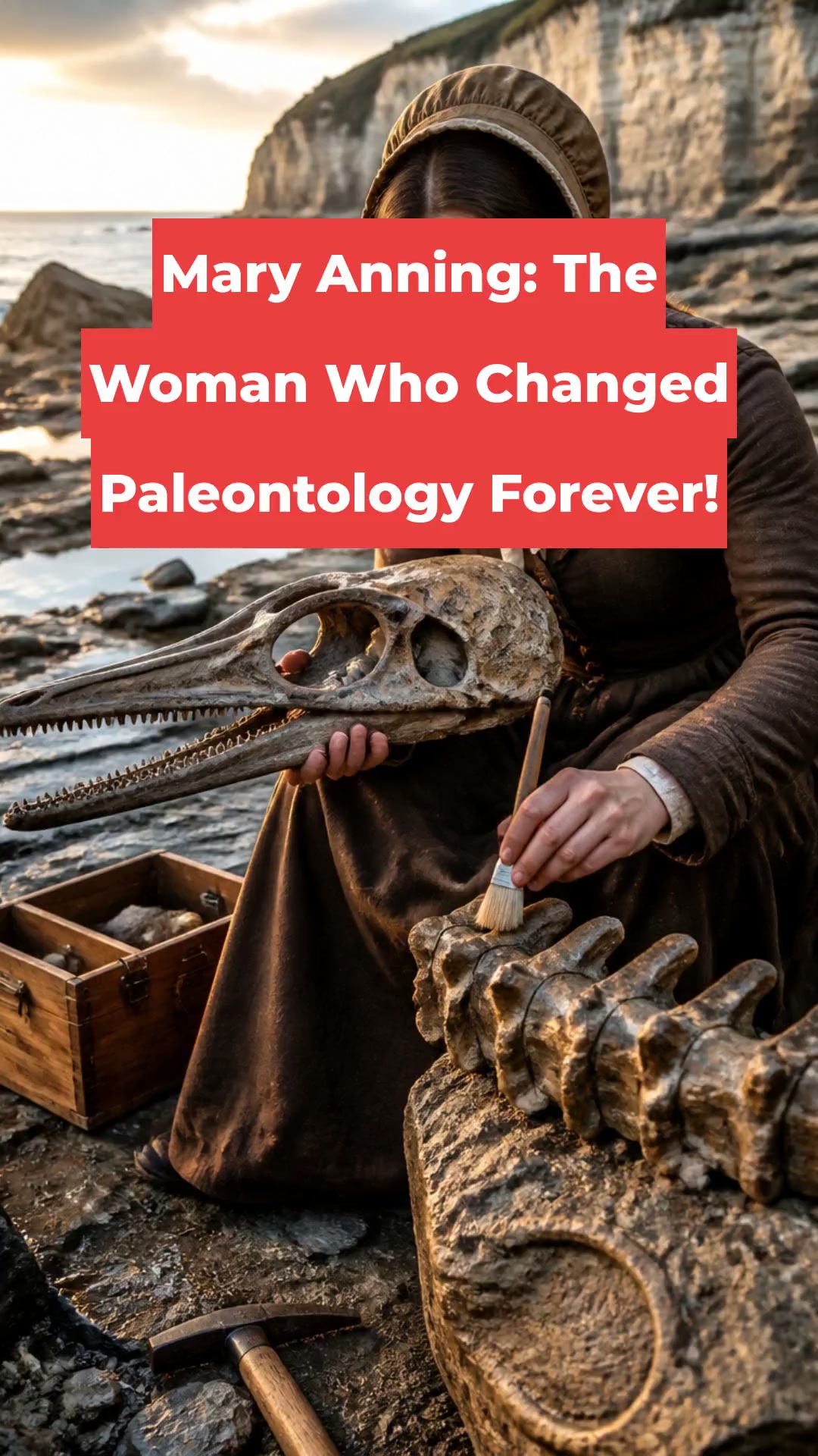 Mary Anning: The Woman Who Changed Paleontology Forever!