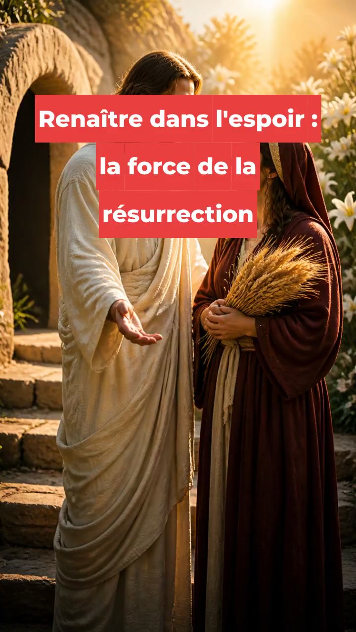 Renaître dans l'espoir : la force de la résurrection