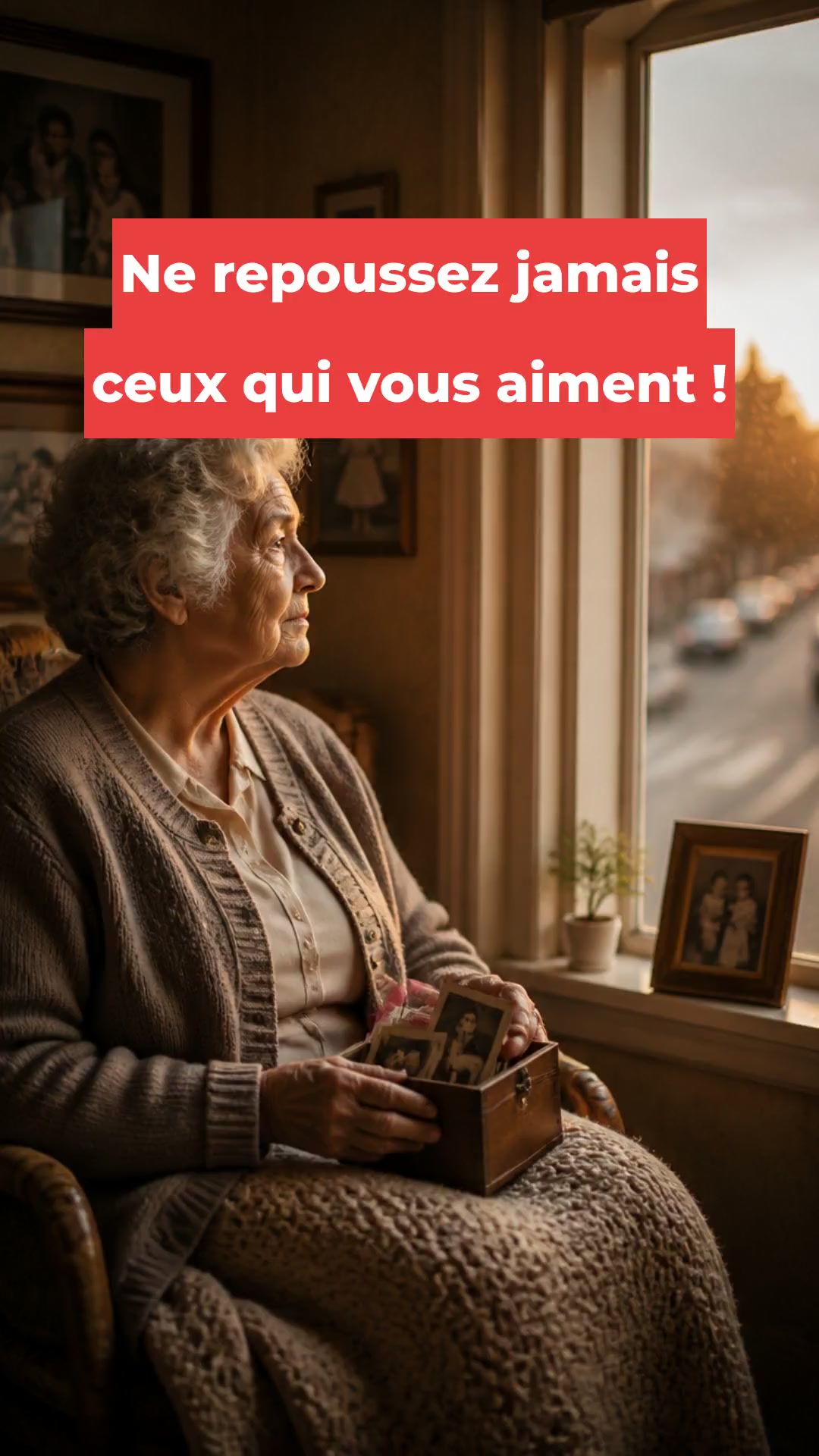 Ne repoussez jamais ceux qui vous aiment !