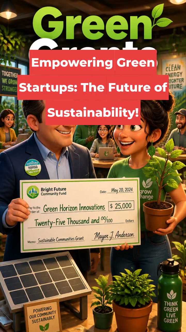 Empowering Green Startups: The Future of Sustainability!