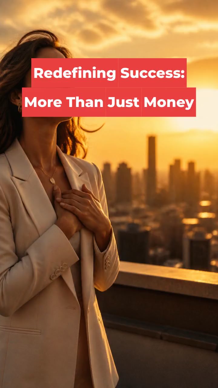 Redefining Success: More Than Just Money