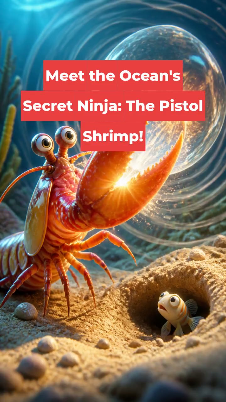Meet the Ocean's Secret Ninja: The Pistol Shrimp!