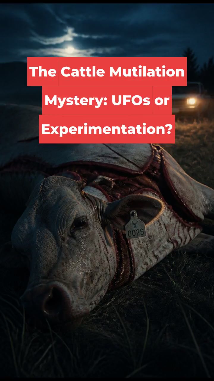 The Cattle Mutilation Mystery: UFOs or Experimentation?