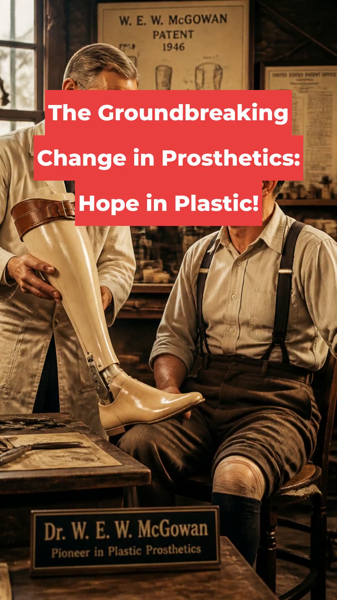 The Groundbreaking Change in Prosthetics: Hope in Plastic!