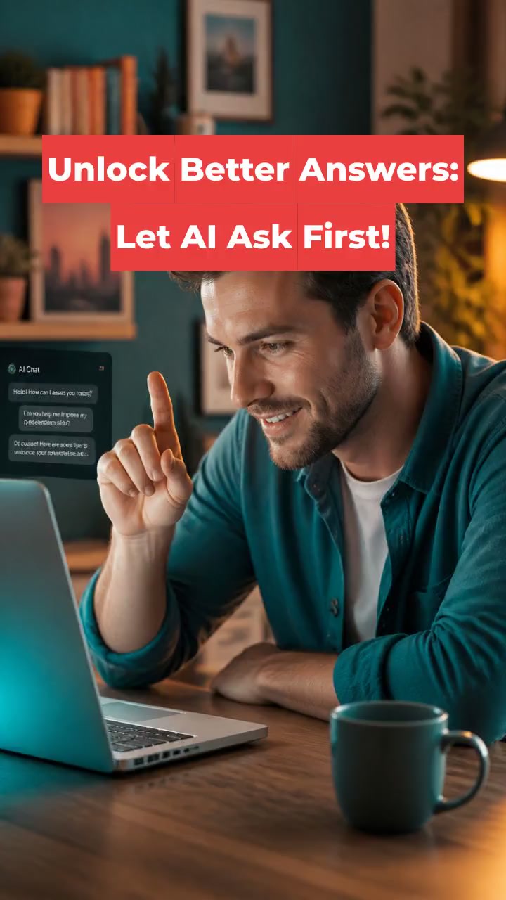 Unlock Better Answers: Let AI Ask First!