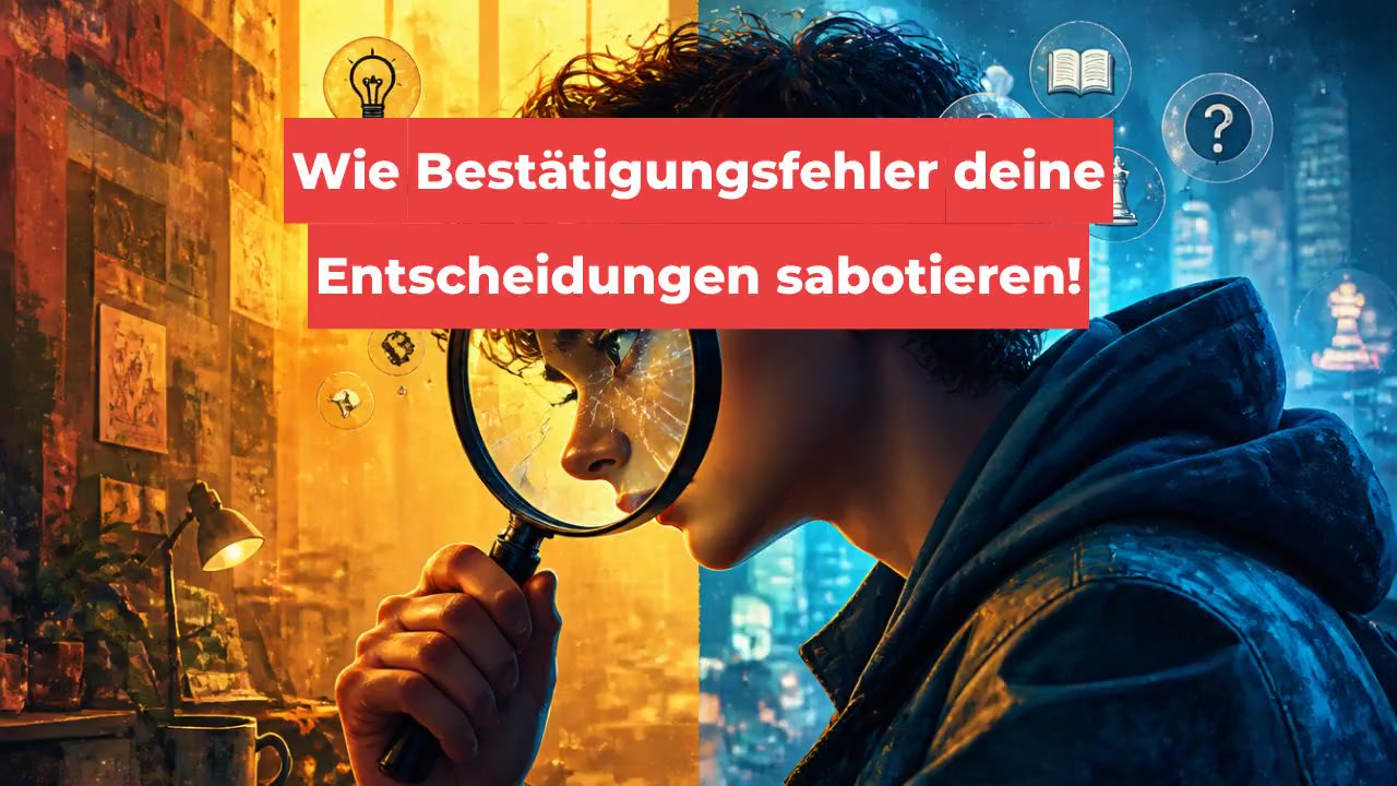 Wie Bestätigungsfehler deine Entscheidungen sabotieren!