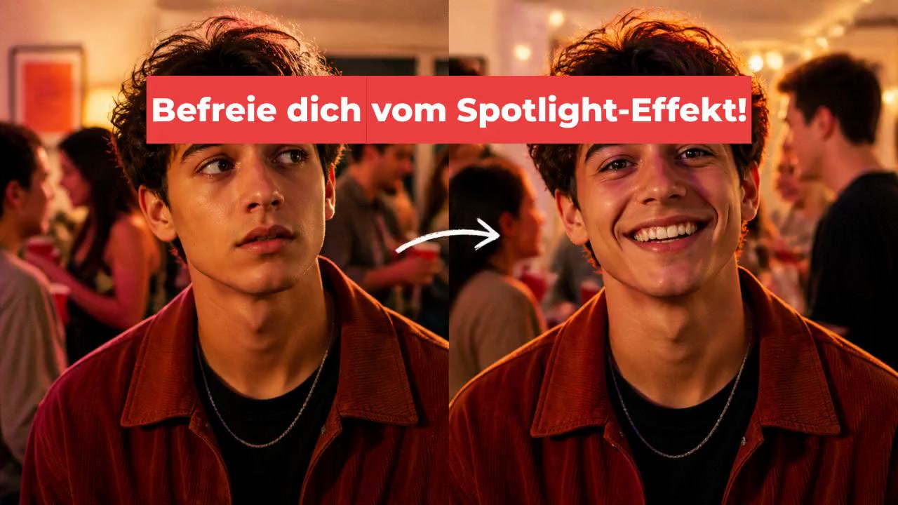 Befreie dich vom Spotlight-Effekt!
