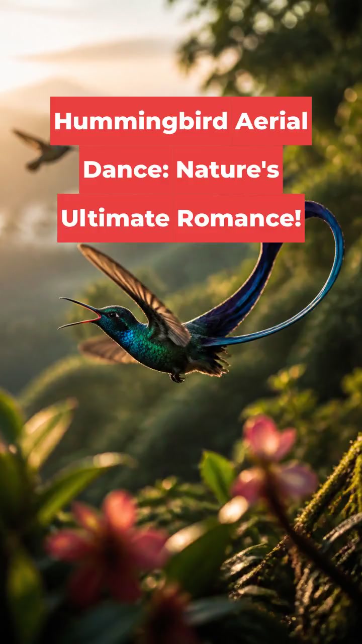 Hummingbird Aerial Dance: Nature's Ultimate Romance!