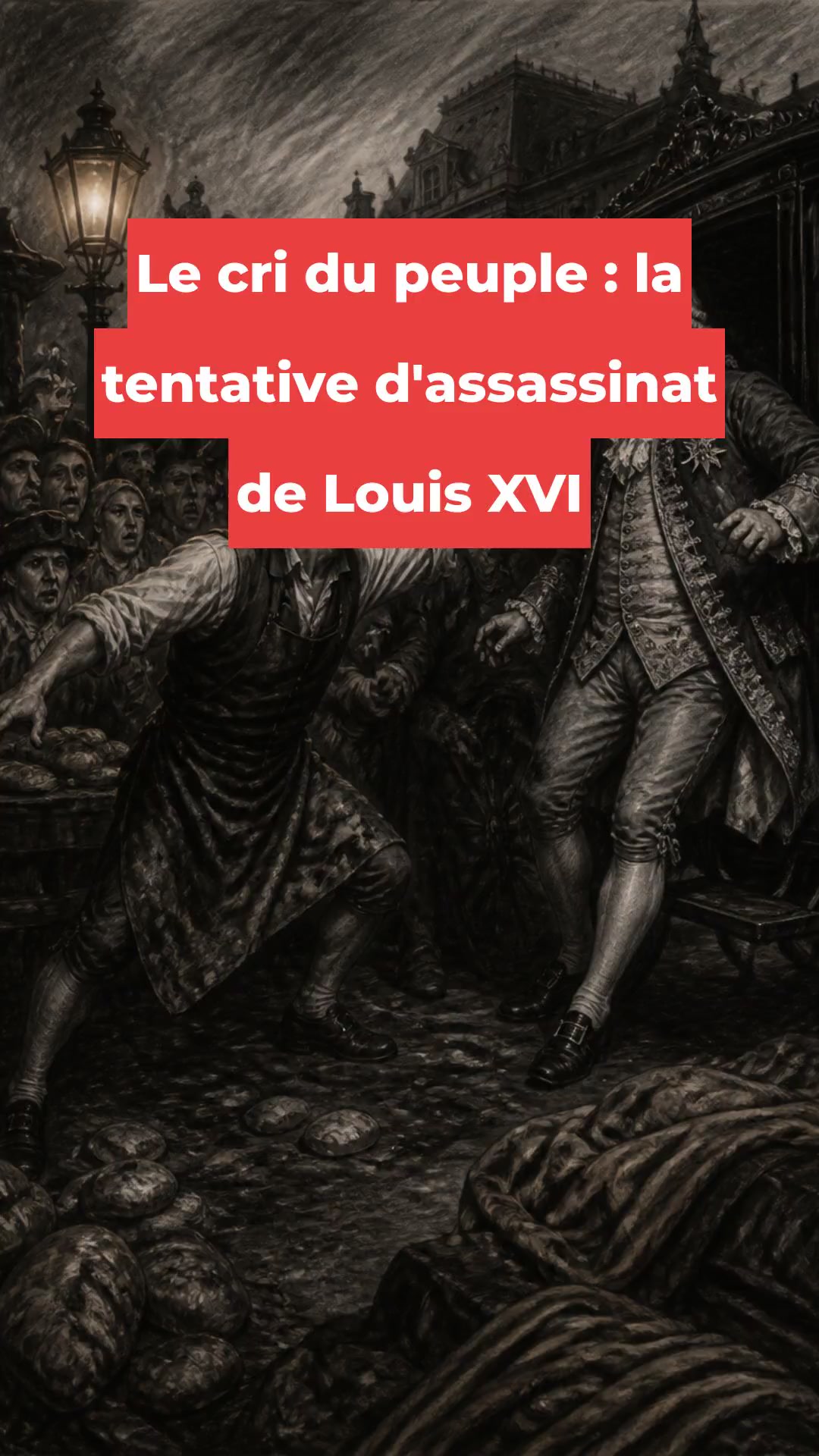 Le cri du peuple : la tentative d'assassinat de Louis XVI