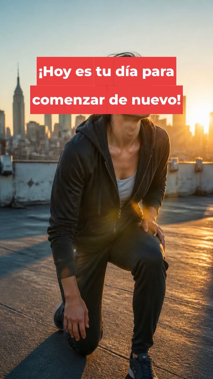¡Hoy es tu día para comenzar de nuevo!