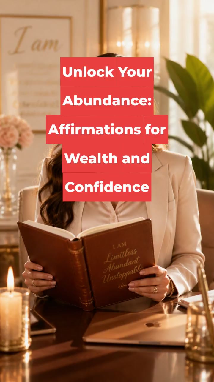 Unlock Your Abundance: Affirmations for Wealth and Confidence
