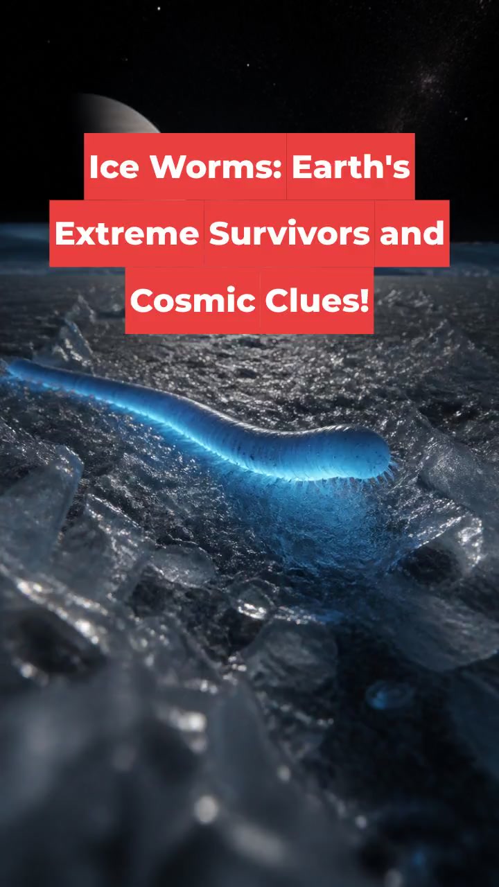 Ice Worms: Earth's Extreme Survivors and Cosmic Clues!