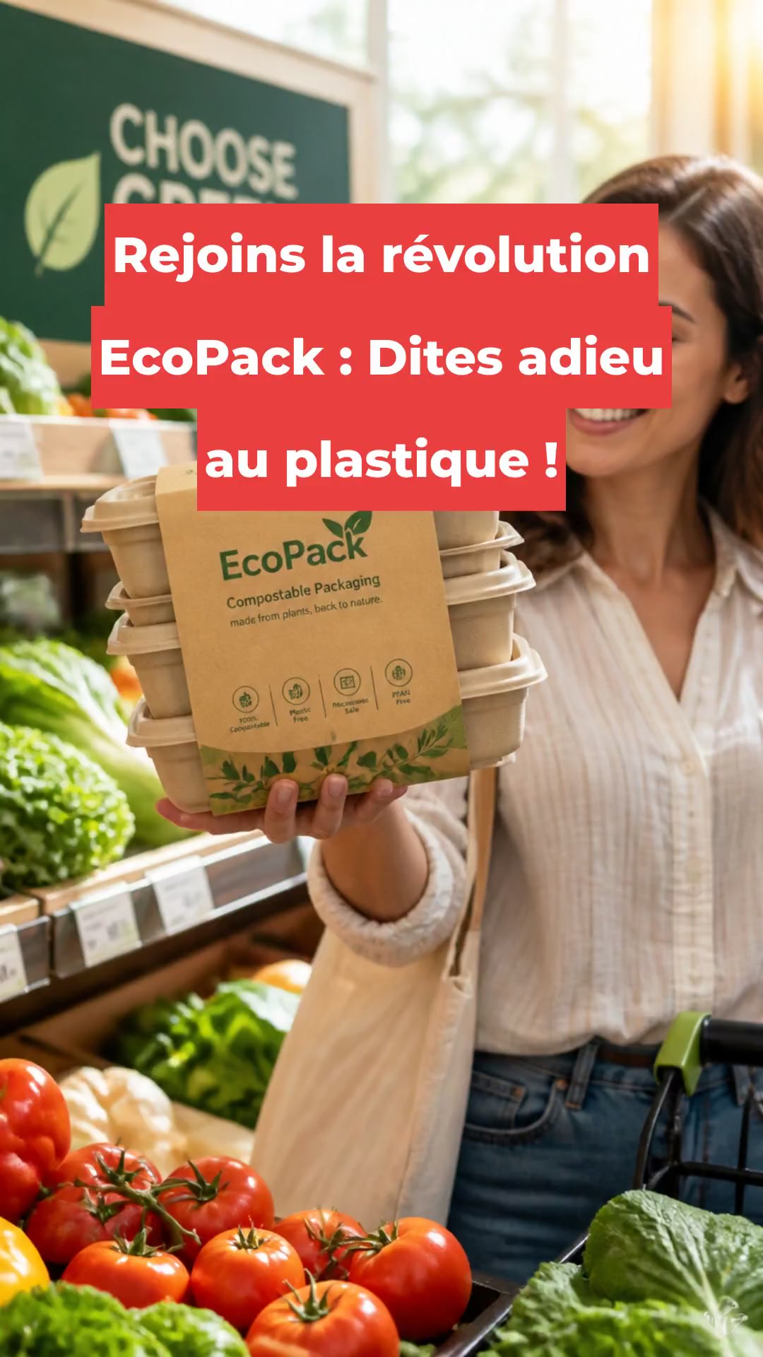 Rejoins la révolution EcoPack : Dites adieu au plastique !