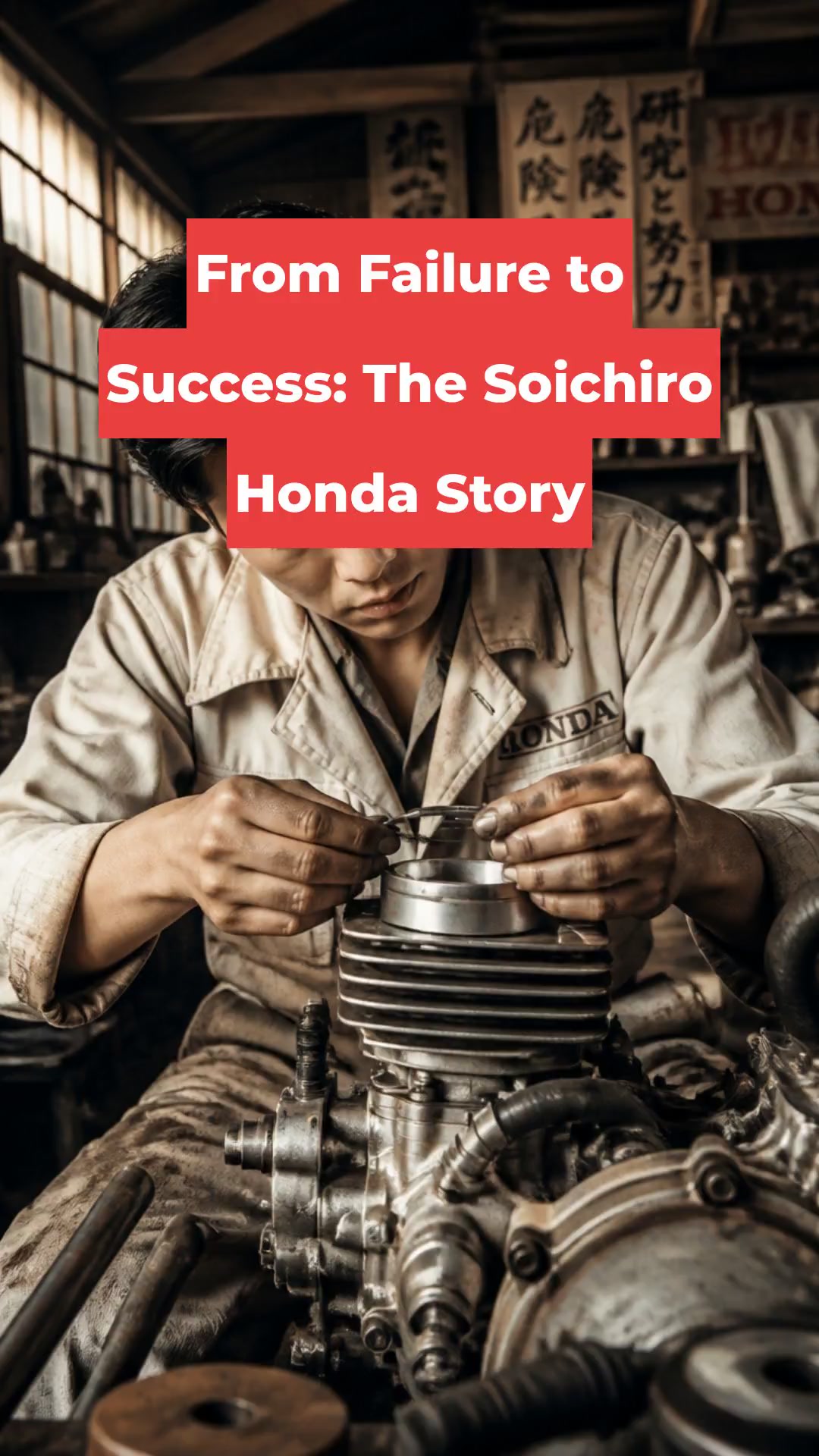 From Failure to Success: The Soichiro Honda Story