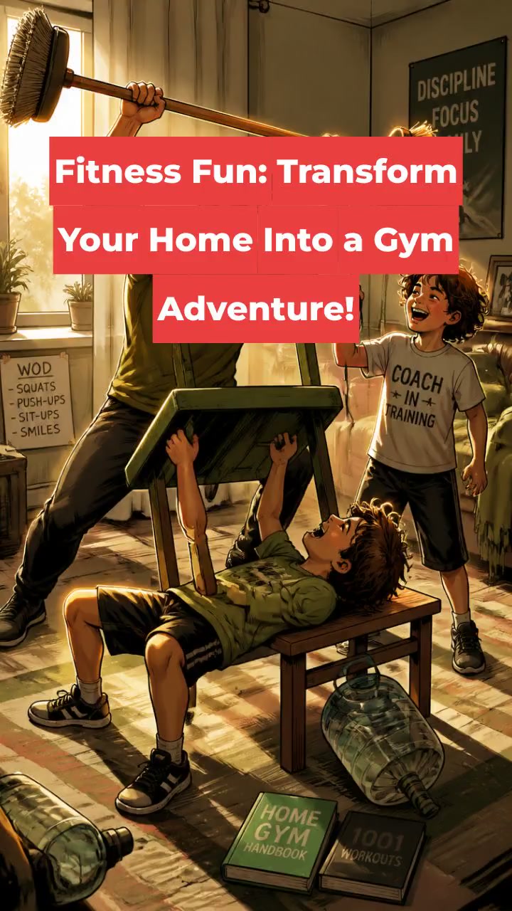 Fitness Fun: Transform Your Home Into a Gym Adventure!