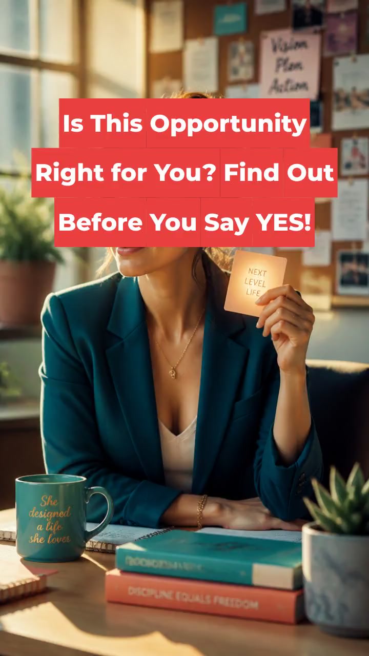Is This Opportunity Right for You? Find Out Before You Say YES!