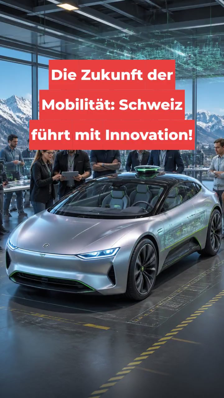Die Zukunft der Mobilität: Schweiz führt mit Innovation!
