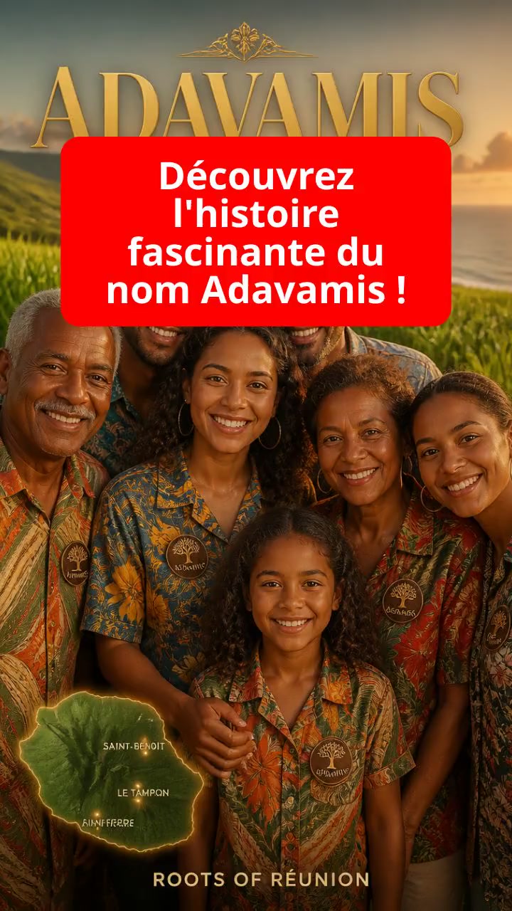 Découvrez l'histoire fascinante du nom Adavamis !