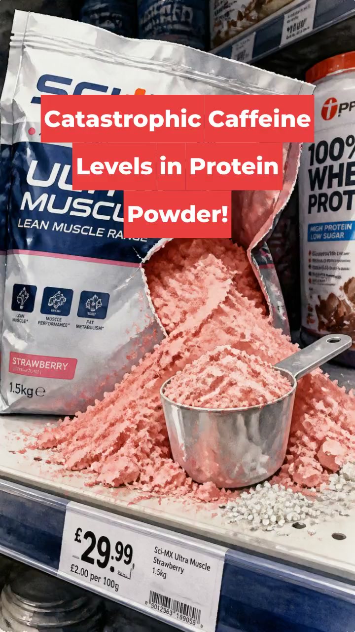 Catastrophic Caffeine Levels in Protein Powder!